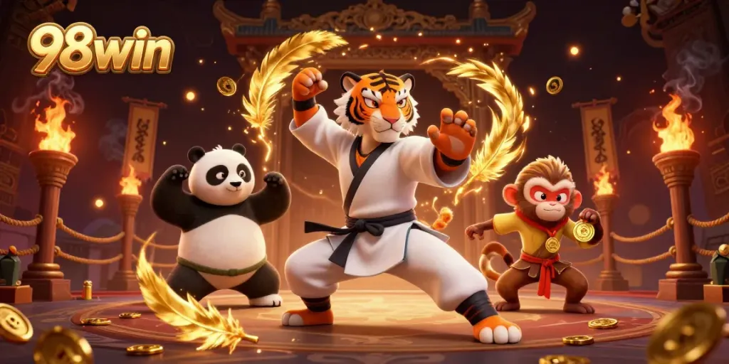 Experience the thrill of winning at 98win with exciting gaming elements and captivating characters.
