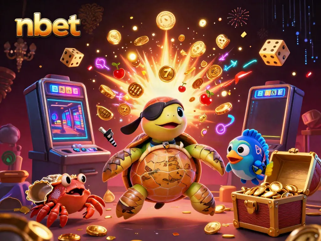 Spin the nbet reels with vibrant slot machine action featuring treasure-themed characters.