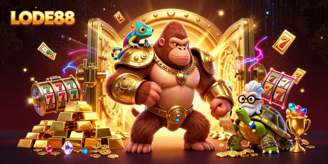 Join the excitement of LODE88 with vibrant casino adventures full of treasures and colorful characters.