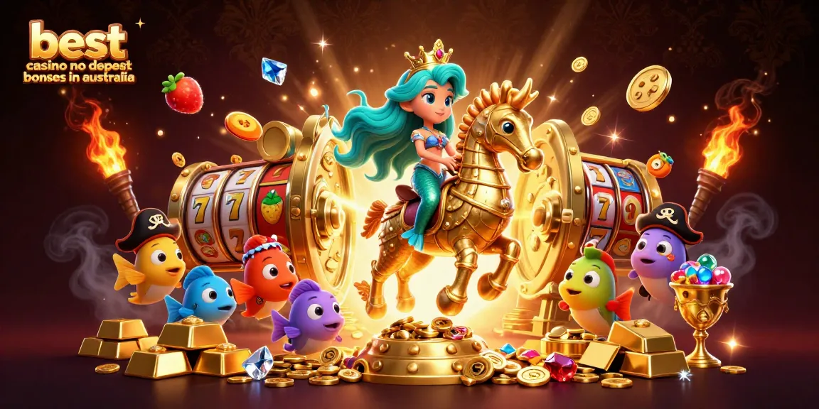 Experience the thrill of the best casino no deposit bonuses in australia with vibrant 3D characters and dazzling treasures.