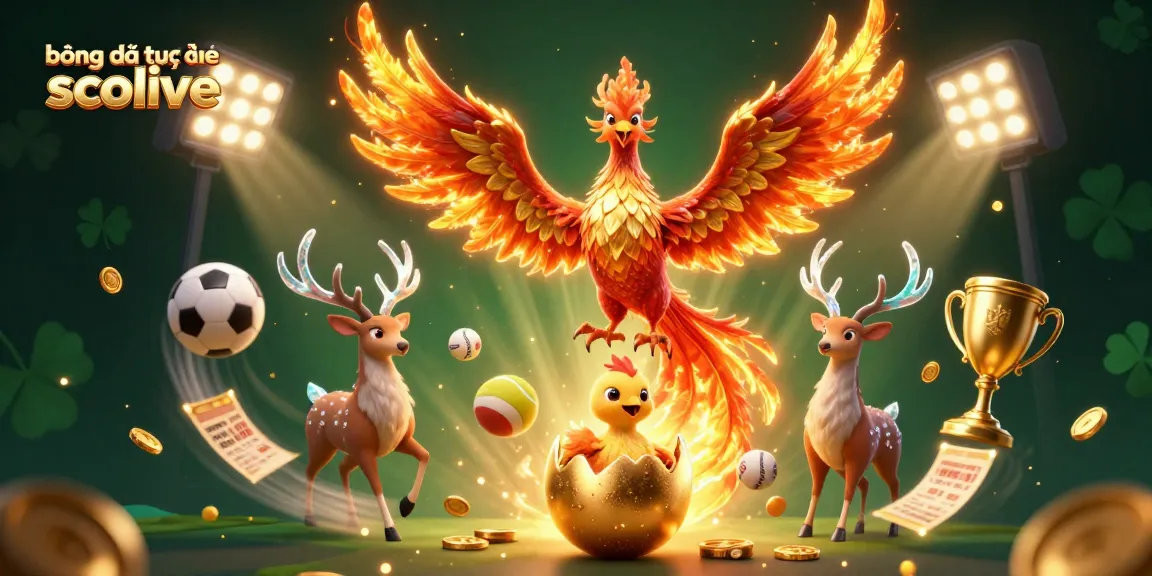 Witness the stunning bóng đá trực tuyến socolive scene with characters and sports elements amidst vibrant energy.