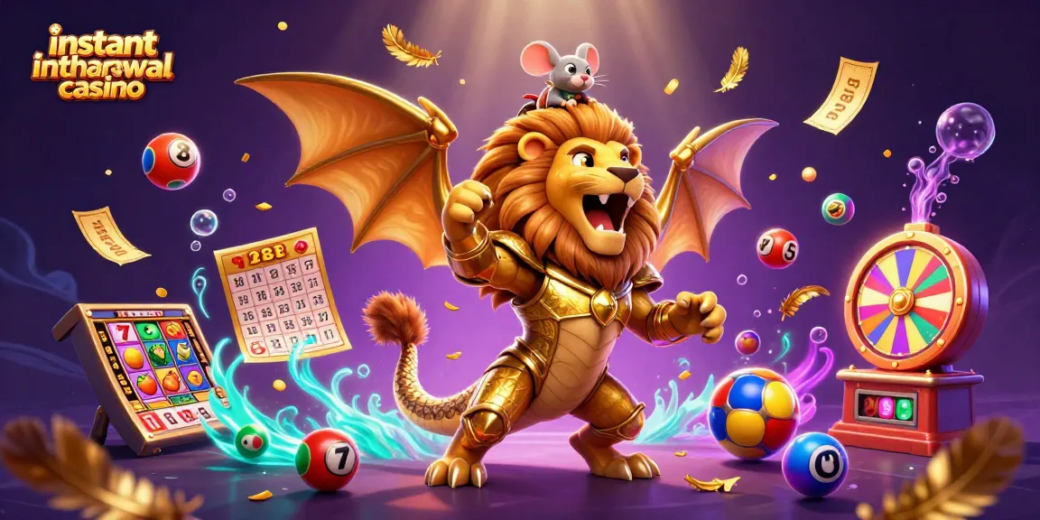Experience the thrill of an instant withdrawal casino with dynamic lottery and slot elements.